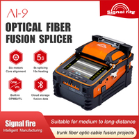 Fusionadora de Fibra Óptica AI9 con Pantalla Táctil Nueva y Seis Motores para Empalmes de Cable Troncal FTTH