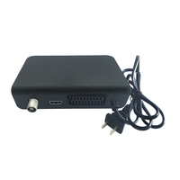 Décodeur TV numérique Full HD 1080P DVB-T2 SCART Quad Core H.265/HEVC Android OS USB PVR WiFi 2.4G/5GHz Ethernet 10/100/1000Mbps CE