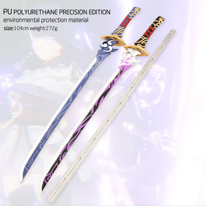 ร้อนขายขายส่ง Pu ดาบคอสเพลย์ <span class=keywords><strong>Genshin</strong></span> ผลกระทบ104เซนติเมตรอะนิเมะรูปอาวุธรุ่น - Product Image 5