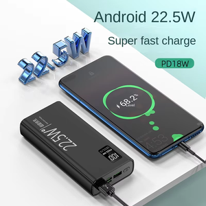 Ppd20w 30000mah पोर्टेबल पावर बैंक डुअल यूएसबी TYPE-C 22.5w सुपर फास्ट चार्जिंग आधारित डिस्प्ले पोर्टेबल पावर स्टेशन - Product Image 3