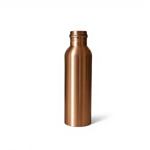 ขวดน้ำทองแดงแท้ ปลอดสาร BPA คุณภาพพรีเมียม ได้รับการรับรอง ขวดน้ำทองแดงสำหรับดื่ม เป็นมิตรกับสิ่งแวดล้อม ดีไซน์ทนทาน พร้อมโลโก้ - Product Image 1