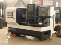 Torno Horizontal CNC CK6156 de Alta Eficiencia y Trabajo Mediano con Funciones Multifuncionales de Torneado de Alta Precisión y Control GSK