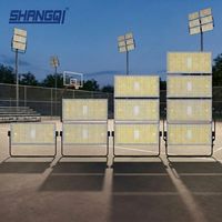 Projecteur LED à mât haut en aluminium IP65 pour aéroport, péage autoroutier, gymnase, terrain de sport, stade, 250W, 500W, 750W, 1000W, en stock