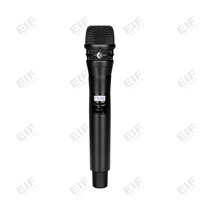 Microphone sans fil dynamique AD4D-3, système analogique 2 canaux, alimenté par piles AA, connecteur XLR, UHF PLL, portable, multibandes 50 MHz
