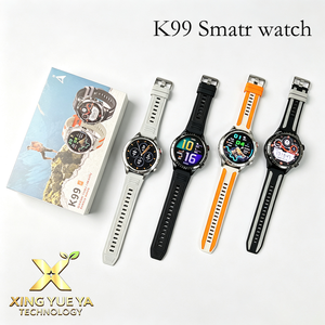 Nouvelle Montre Connectée K99 2026 à Écran Tactile Complet 1,7 pouces 360x360 IPS avec Lampe Torche LED, Boussole, SOS, Appel Bluetooth, Suivi Fréquence Cardiaque et Sommeil, IP67 Sport - Product Image 2