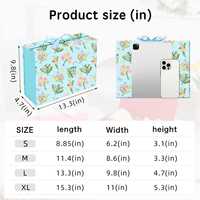 Boîte cadeau pliante bleue florale ruban satin fermeture magnétique carton rigide bijoux cosmétiques mariage vente en gros