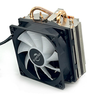 Pour AMD AM3 AM4 ordinateur de bureau radiateur boule ventilateur 4 fils régulation de vitesse grand Volume d'air Performance silencieuse pour 1155