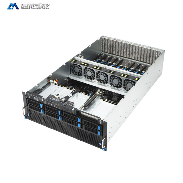 ESC8000A-E11 High-performance AI Computing Server with Eight 4090 Graphics Cards PCIe 4.0 Rack-Mounted in Stock