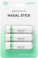 Bâtonnet Nasal d'Aromathérapie Naturelle : Améliore la Concentration & Optimise la Respiration, Soulagement des Sinus & Relaxation Portable, Inhalateur Nasal en Stick