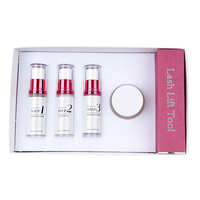 Cysteamine Korean Lash Lift Liquid Glueless Lami 2-in-1 Kit Pengangkat Bulu Mata & Alis Tahan Lama untuk Salon