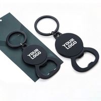 Décapsuleur Souvenir Publicitaire avec Logo 2D, Porte-clés en Alliage de Zinc Émaillé pour Bouteilles