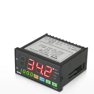 (Hohe Qualität) TA8-SNR 90-265 V AC/DC MYPIN digitaler F/C PID-Temperaturregler mit SSR-Ausgang 1 Relais Alarmthermometer