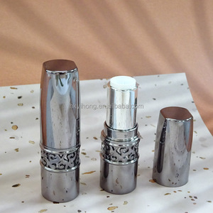 Special Hollow Design Empty Plastic <b>Lipstick</b> Tubes <b>Custom</b> Logo Hot Stamping Screen Printing <b>Custom</b> Color Cosmetic 22mm - Product Image 4