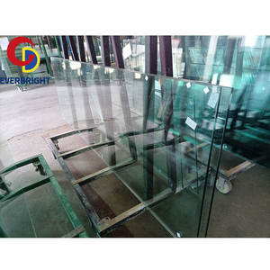 사용자 정의 크기 건물 안전 유리 시트 낮은 철 강화 플로트 유리 울트라 투명 유리 창 - Product Image 5