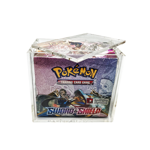Tùy chỉnh pokemaned etb hiển thị hộp với nam châm Nắp Acrylic tăng cường hộp với đóng cửa bảo vệ hộp - Product Image 4