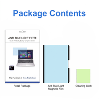Filtre anti-lumière bleue magnétique pour Surface Laptop 5 13,5 pouces, protection d'écran pour ordinateur portable, pour le bureau/le public, film facile à installer