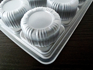 صينية بلاستيكية قابلة للتحلل الحيوي مخصصة ذات 6 تجاويف للكعك والزلابية - Product Image 3