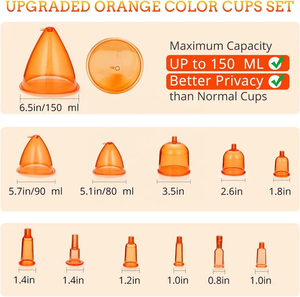 女性乳房療法ボディデトックスBBLカップ吸引ポンプマッサージャー乳房強化機 - Product Image 3