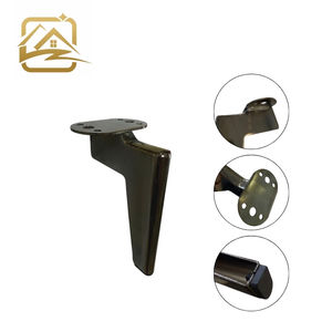 luxury OEM Factory Custom solid 15cm/17cm golden t leg metal <b>sofa</b> legs iron furniture legs durable for <b>sofa</b> <b>bed</b> and cabinet - Product Image 2