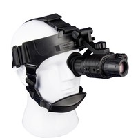 Lunettes de vision nocturne PVS14 monoculaires DM2021 pour casque, tube intensificateur d'image Gen2+/Gen3, illuminateur IR