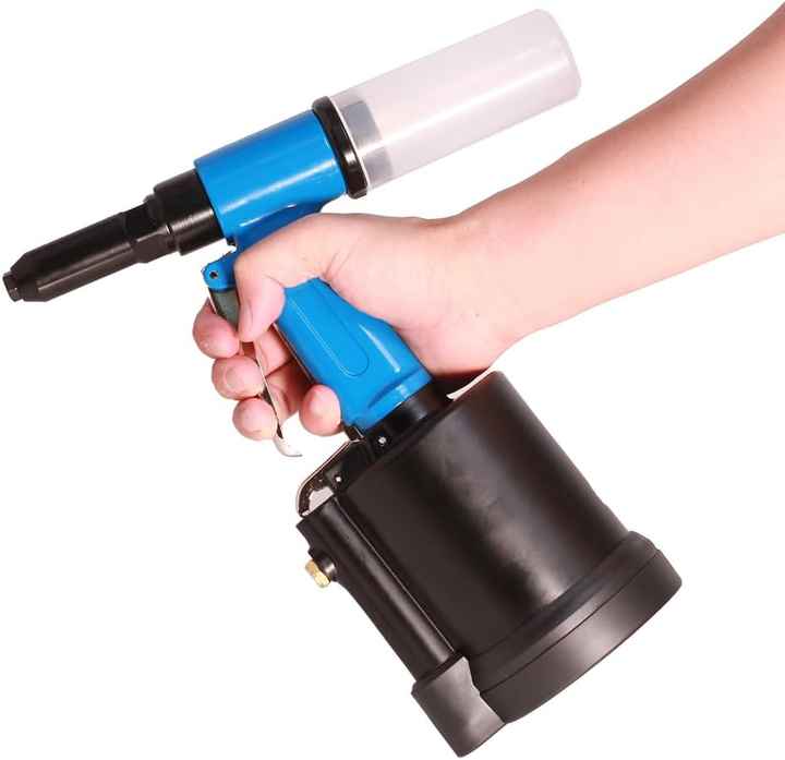 Pneumatic Air Rivet Gun Kit AR-P70A 1.0mm Capacity Stainless Steel ...