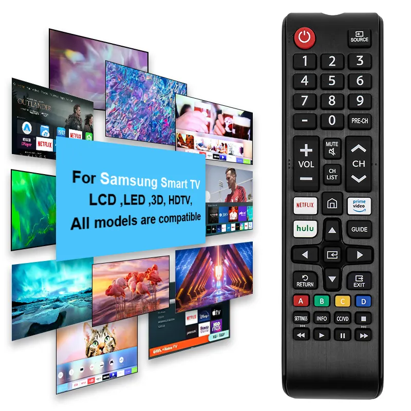 New Replaced Amazon Universal TV Remote Controller BN59-01315J Fit for All Samsung LCD LED HD TV 3D Smart TV Models