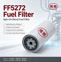 Filtro de Combustible para Motor Diésel al por Mayor 8193841 P550372 BF7644 FF5272 para Repuestos de Maquinaria Pesada