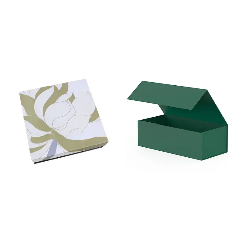Kotak cokelat pernikahan kotak hadiah bagus kotak permen pita lipat kardus putih Eropa penjualan terlaris