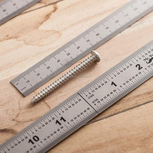 <span class=keywords><strong>6</strong></span> inch 150mm chính xác thép không gỉ machinist kim loại Cai Trị - Product Image 6
