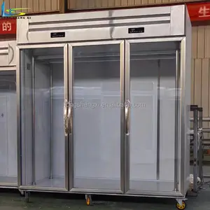 Meat Hanging Refrigerator Stainless Steel Door Hinge Upright Meat Hanging Fridge For Whole Meat