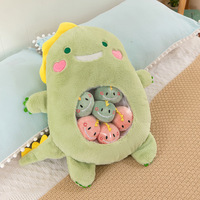 Jouets en peluche Kawaii Animaux Mignons et Alimentaires : Mini Balles Rondes, Capybara, Ours Fraise, Coussins en Peluche Alimentaires en Sachet