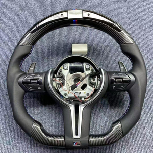 Volant en fibre de carbone pour <span class=keywords><strong>BMW</strong></span> F10 F11 F20 F21 F30 F31 F34 F32 F33 F22 F23 F48 M3 M5 E90 E70 - Product Image 5