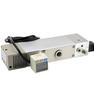 Vacuum Generator ZL112 ZL212 Pneumatic High Flow Vacuum <b>Pump</b> Strong <b>Suction</b> Negative Pressure Generator Replace SMC - Product Image 3