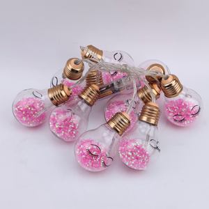 Luces de Navidad de Cristal con Pilas, Decoración Navideña Personalizada al por Mayor, Luces LED Colgantes con Forma de Alambre - Product Image 2