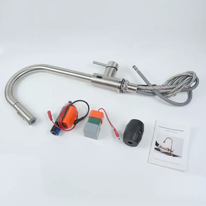 Rubinetto da Cucina <span class=keywords><strong>con</strong></span> Sensore Automatico e <span class=keywords><strong>Doccetta</strong></span> Estraibile, Installazione Monocomando a Foro Singolo per Bagno - Product Image 6