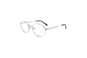 نظارات طبية معدنية مستديرة مضادة للانزلاق للنساء للتسوق والسفر مريحة للعينين - Product Image 3