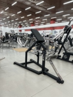 Máquina de remo acodada de acero para gimnasio comercial Land Fitness al por mayor