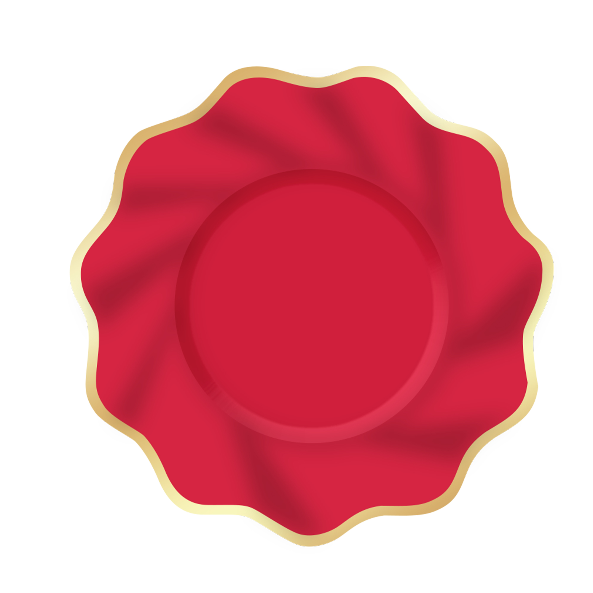 Plato de papel de 10.5 pulgadas * 8 unidades