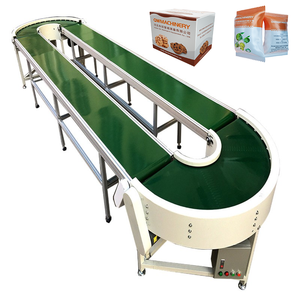 OEM Powered 180 derece 360 derece eğrisi hattı yarı daire dönüş bant konveyör birleştirin - Product Image 1