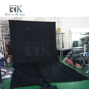 Quick install Pipe Kit and <b>Drape</b> Aluminum Standing <b>Curtain</b> System Wedding Backdrop Trade Show - Product Image 3