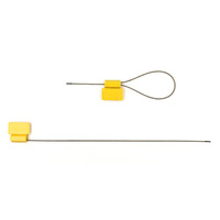 Sello de Seguridad Antirrobo a Prueba de Manipulaciones, Etiqueta de Cable de Acero Inoxidable con RFID NFC/UHF, JHE025