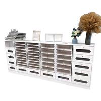 Meuble de présentation de vernis à ongles Baian Direct Supply, mobilier de salon de beauté, support de rangement en bois robuste, directement de l'usine