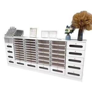 Mueble de Exhibición para Esmaltes de Uñas, Suministro Directo de Fábrica Baian, Mueble de Almacenamiento de Madera Resistente para Salón de Belleza - Product Image 6