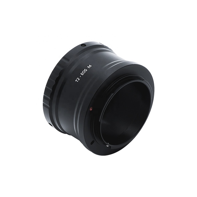 T2 Lens Mount Adapter Ring for Canon EOS M M1 M2 M3 M4 M5 M10 M50 M100 EF-M Mirrorless Camera