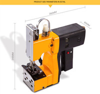 Machine à coudre automatique portable, fil unique, 1 pièce