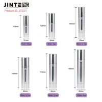 Flacon pompe sans air en aluminium argenté personnalisé de 15 ml, 30 ml, 50 ml, 80 ml, 100 ml, 120 ml pour sérum cosmétique et soins de la peau