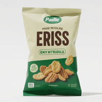 Promotion Exceptionnelle Sac d'Emballage Personnalisé en Plastique à Soufflet pour Snacks, Chips de Maïs, Chips de Pommes de Terre, Emballage Alimentaire Sûr et Croustillant