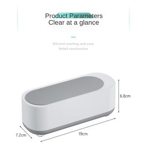 Machine de nettoyage ultrasonique multifonctionnelle, outils de maquillage, nettoyeur de bijoux, boîte de nettoyage de lunettes, nettoyeur ultrasonique haute fréquence - Product Image 6