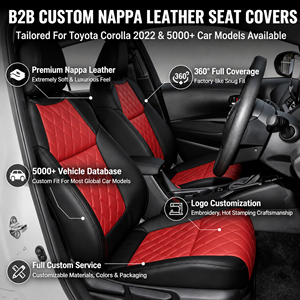 Fundas de Asiento de Coche Personalizadas para Toyota Corolla <span class=keywords><strong>2022</strong></span> OEM ODM, Fundas de Asiento para Vehículos Pickup - Product Image 5