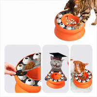 Comedero Lento Interactivo para Gatos, Juguete Dispensador de Premios, Entrenamiento Cerebral para Gatos